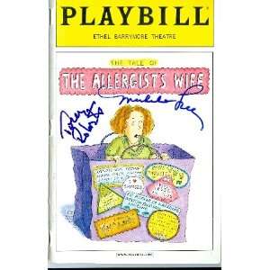  Michele Lee & Tony Roberts autographed Playbill Program 