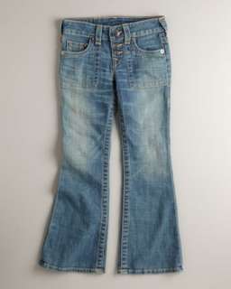 Natural Denim Flare Jeans  