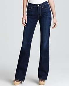 For All Mankind Jeans   Mid Rise Bootcut in Warm Medium Blue Wash