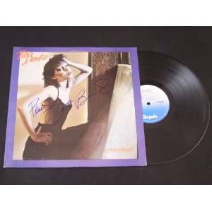 Pat Benatar   In the Heat of the Night   Signed Autographed   Record 