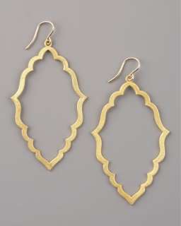Always Beautiful Moroccan Hoop Earrings, Gold