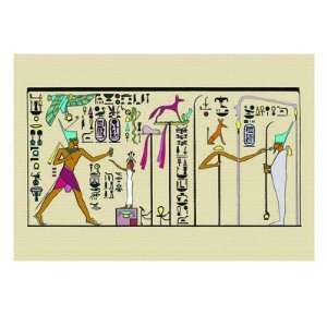  Festival for Ramses II by J. Gardner Wilkinson, 32x24 