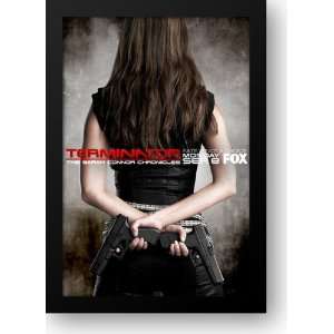  Terminator The Sarah Connor Chronicles   BL 15x21 Framed 