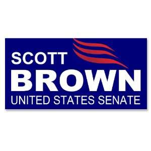 Scott Brown (for) United States Senate Bumper Sticker