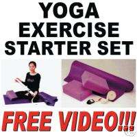 YOGA Starter Set for Health and Fitness   Free Video  