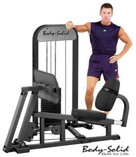 Body Solid Leg Calf Press Weight Stack Machine GLP STK  