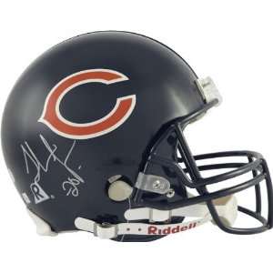 Thomas Jones Autographed Pro Line Helmet  Details: Chicago Bears 