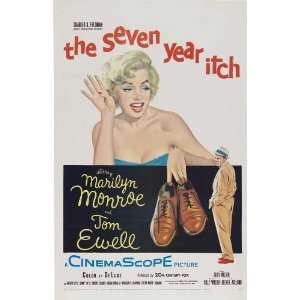   Poster D 27x40 Marilyn Monroe Tom Ewell Evelyn Keyes