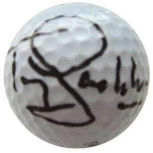 Tony Jacklin Autographed Golf Ball