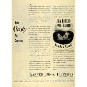   Paul Henreid Vincent Sherman   Original Print Ad