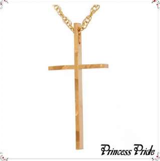 NEW PRINCESS PRIDE 14K GOLD FILLED CROSS 18 CHAIN✿  
