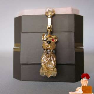  couture gold doggy charm msrp $ 52 style number yjru4734 color gold 