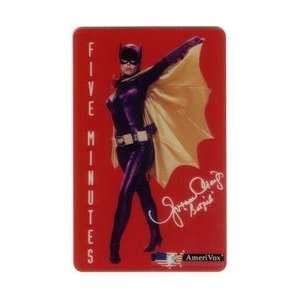  Collectible Phone Card: 5m Yvonne Craig As Batgirl (Red 