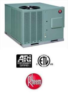   Seer Rheem 100,000 Btu 80% Gas Package Air Conditioner   RRPLB060JK10E