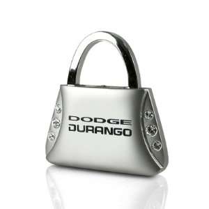  Dodge Durango Clear Crystals Purse Shape Auto Key Chain 