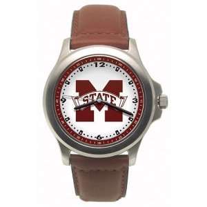 Mississippi State Bulldogs Mens NCAA Rookie Watch (Leather Band 
