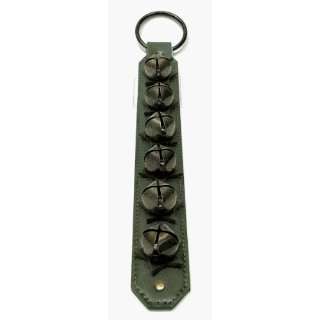  Sleigh Bells Stars Door Hanger   Green