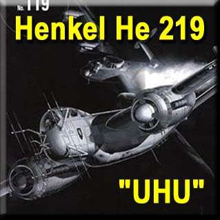Aircraft Book German Heinkel He 219 UHU WW2 Bomber #119  