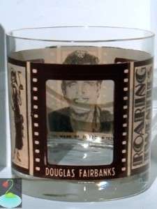 Roaring Twenties Movie Star Highball Whiskey Bar Glass  