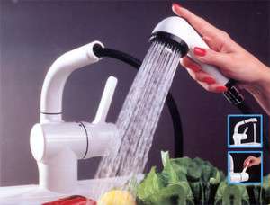   Kitchen Faucet w/ Pullout Pull Out Spout Spray  $179  