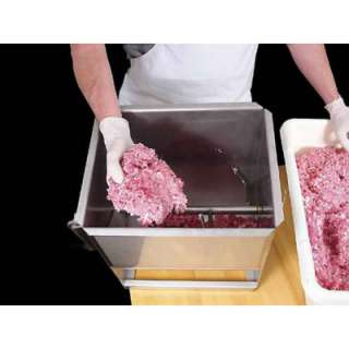   Steel Ground Meat Mixer   50 Pound Capacity 15913441550  