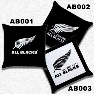 New* HOT RUGBY ALL BLACKS NEW ZEALAND Throw Pillow Case Opt. Design 