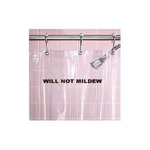   Extra Long 10 Gauge Vinyl Shower Curtain Liner By Carnation Home