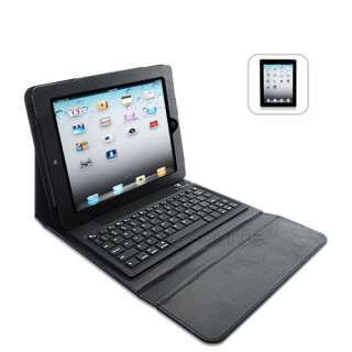 Leather Case Holder+Bluetoot​h Keyboard for Apple iPad2  