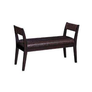  Faux Leather Modern Bench by Stein World 58681