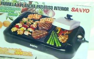 Sanyo HPS SG4 Extra Large Indoor Barbecue Grill and Griddle  