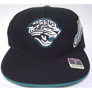   NFL Jacksonville Jaguars Fitted Flat Bill Cap / Hat