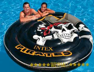 Intex Pirate Island Inflatable Tube Lounge Giant 74 Diameter  