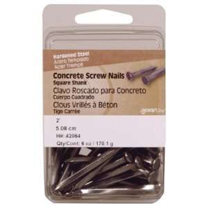  10 each: Hillman Concrete Screw Nails (42064): Home 