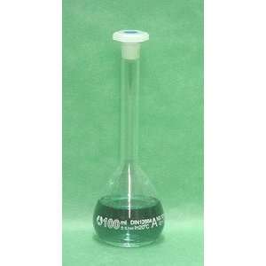   Volumetric Flask Borosilicate Glass 100ML Industrial & Scientific