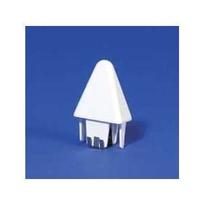  Vinyl Picket Cap Sharp 7/8 X 1 1/2 White