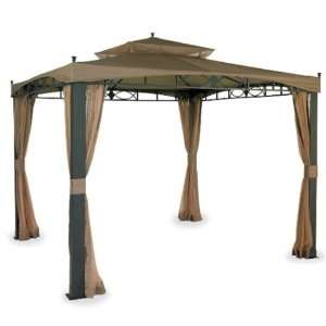   Melbourne Gazebo Replacement CANOPY AND NETTING Patio, Lawn & Garden