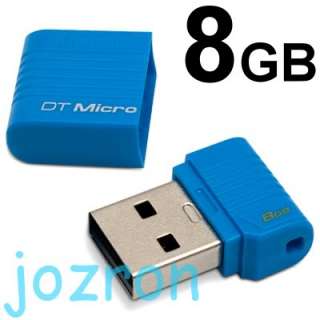 Kingston DT Micro 8GB 8G USB Pen Drive Nano Disk Mobile Audio Mini 