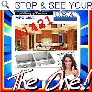   WIDE X 10 DEEP STAINLESS STEEL DOUBLE KITCHEN SINK LARGE big  
