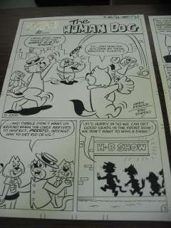 Top Cat Original Comic Art Pages Hanna Barbera  