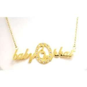   BABY PHAT 16 Gold Base Metal Necklace, 3 Extender Baby Phat