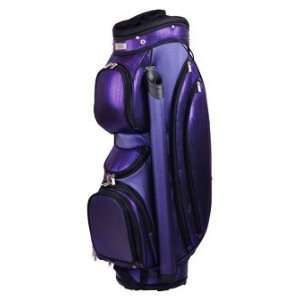  Glove It Ladies Golf Cart Bags   Purple Herringbone 
