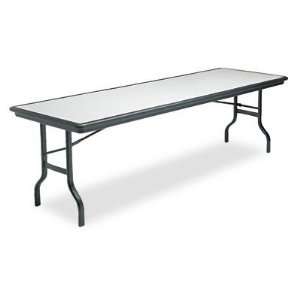   Tables Too Folding Table, Rectangular, 96w x 30d x 29h, Granite Home