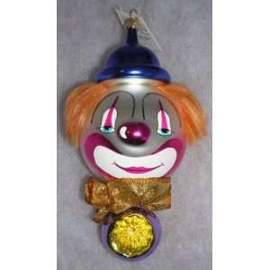 Christopher Radko 1995 Reflecto Clown Ornament NEW