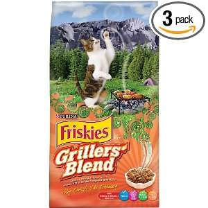 Friskies Cat Food, Grillers Blend, 3.15 Pound (Pack of 3)  