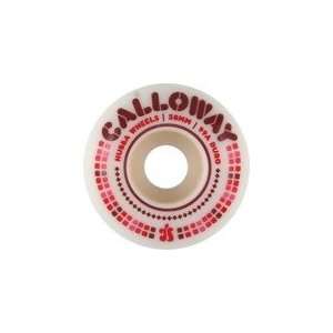 Hubba Devine Calloway Headliners Skateboard Wheels   50mm 99a (Set of 