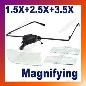  On 1.5X/2.0X/3.0X Magnifier Eye Glasses Magnifying Lens Reading  