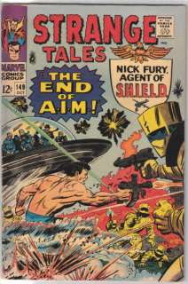 Strange Tales Comic Book #149, Marvel 1966 VERY FINE  