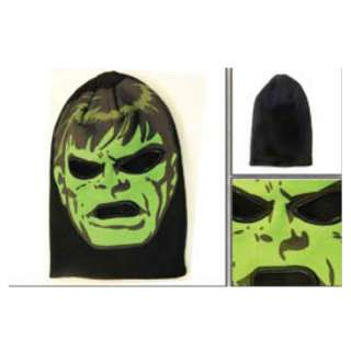 MARVEL Beanie Cap Hat Cosplay Mask NEW  The Hulk Face  