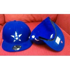 New Era Houston Astros League Basic Royal Blue/White Fitted Hat (7 1/2 