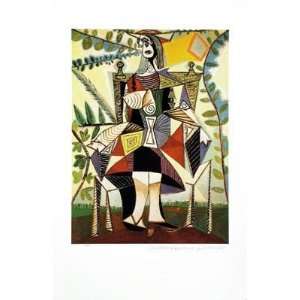  Girl In Colorful Dress (Gic) by Pablo Picasso. Size 13 